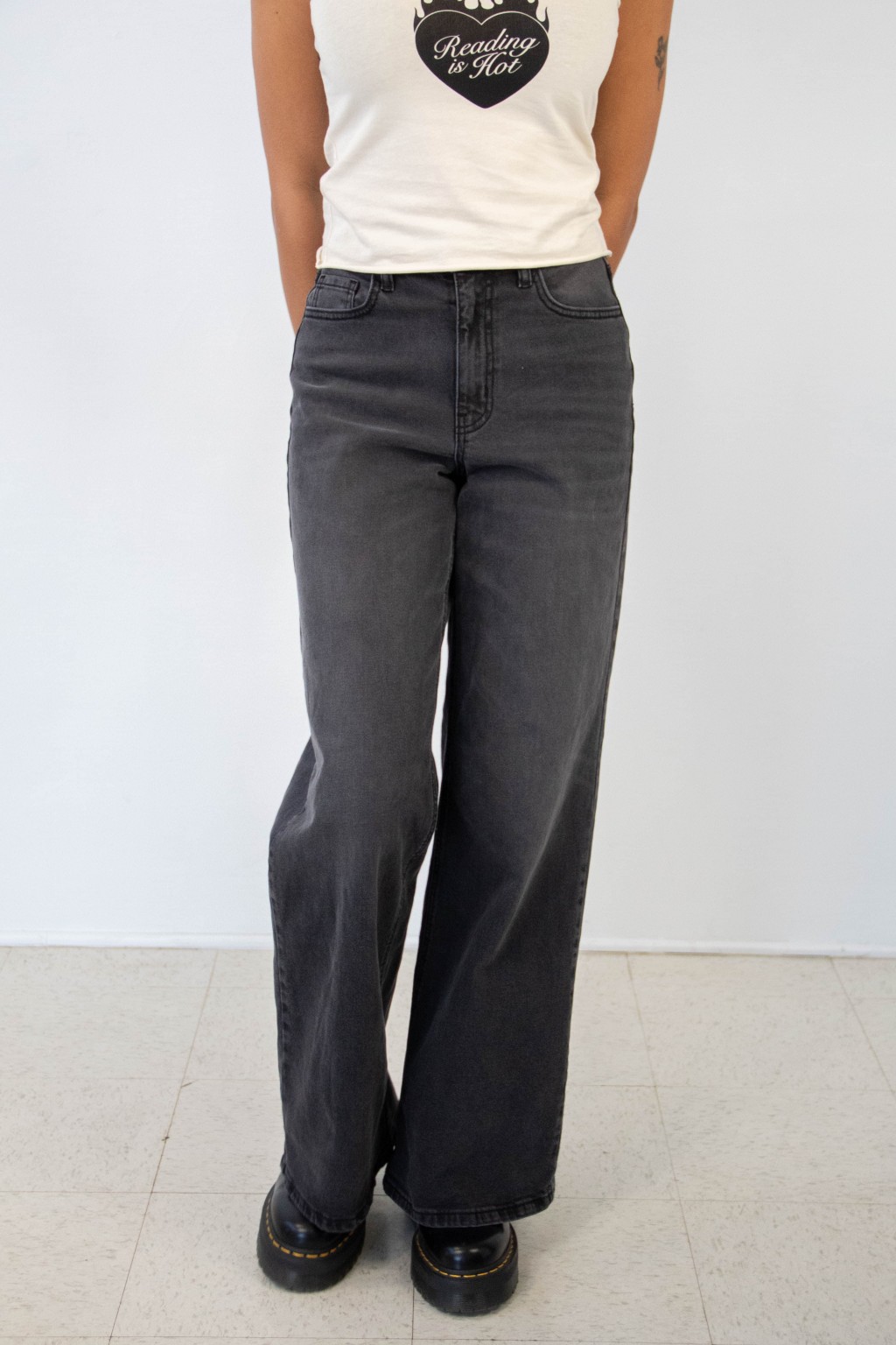 The Hazel Wide Leg Jeans