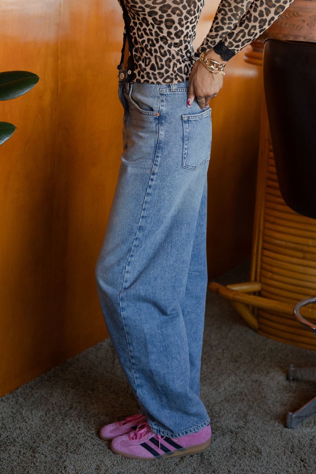 Boyfriend Cinch Back Jeans