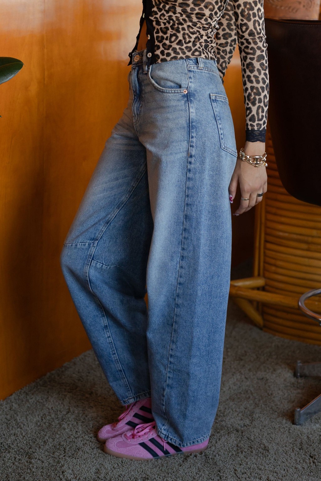 Boyfriend Cinch Back Jeans