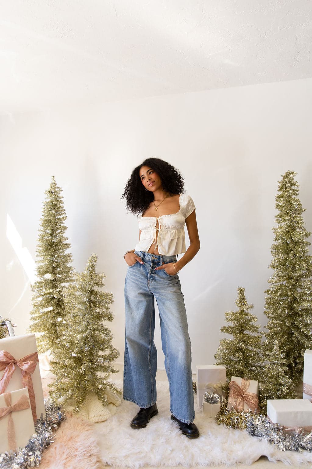 Anika Ultra Wide Leg Jeans
