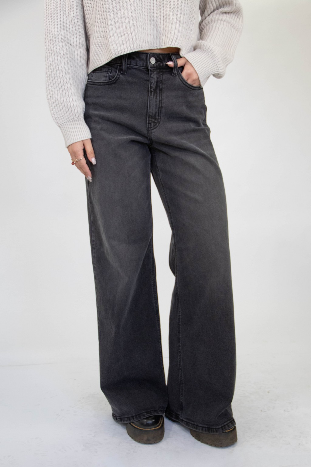 The Hazel Wide Leg Jeans