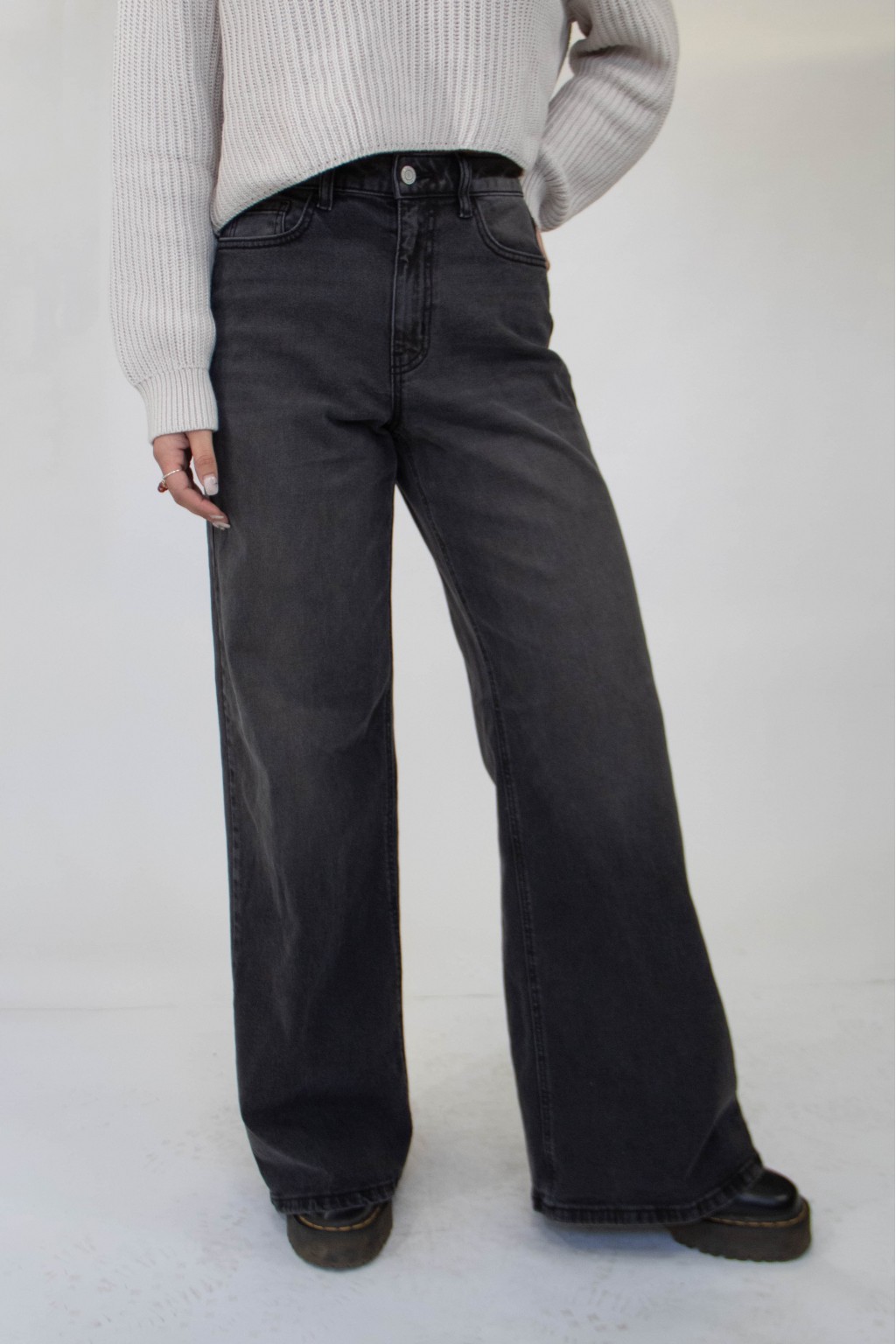 The Hazel Wide Leg Jeans