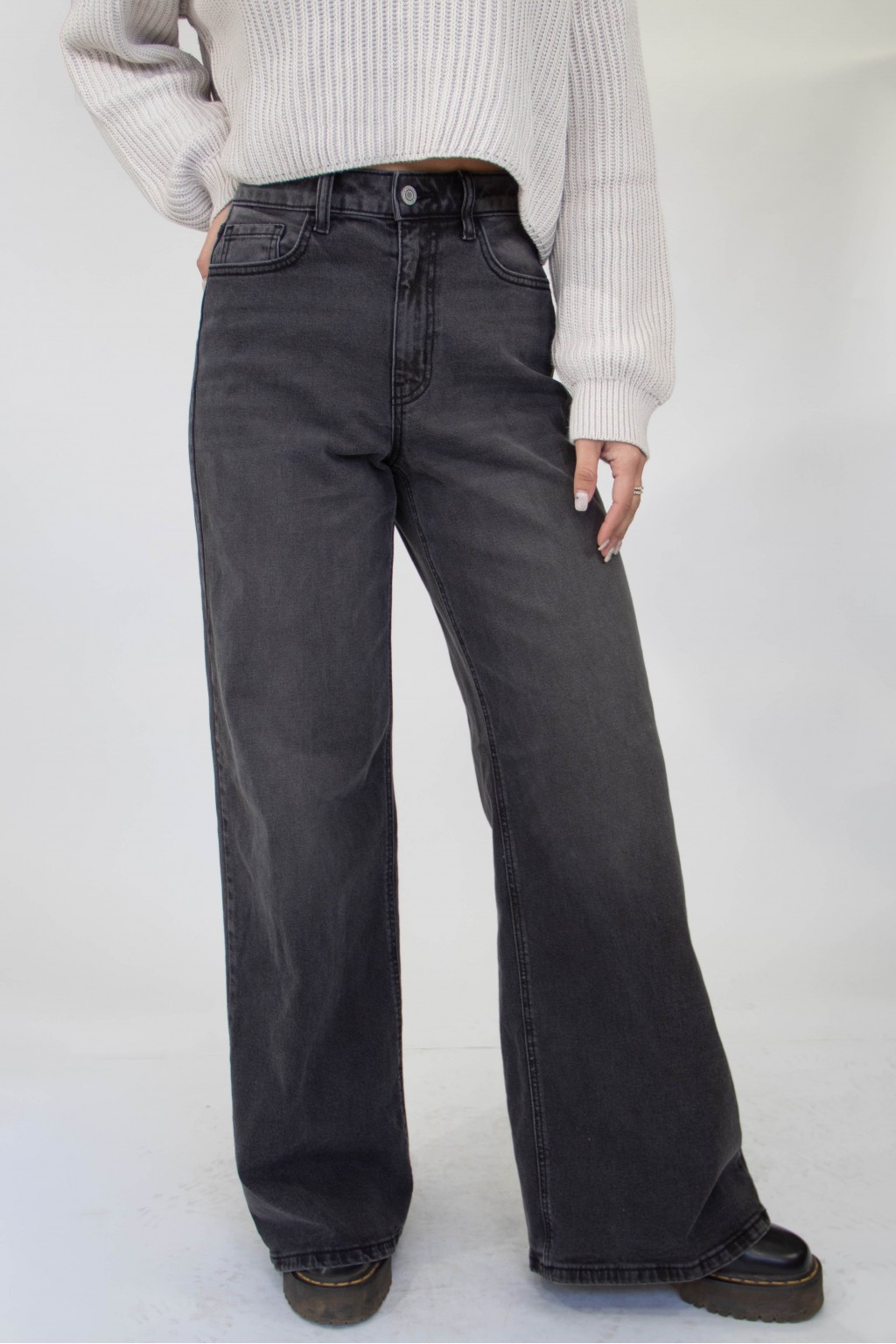 The Hazel Wide Leg Jeans