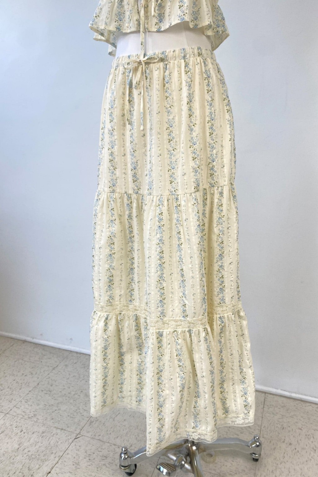 Lacey Tiered Maxi Skirt