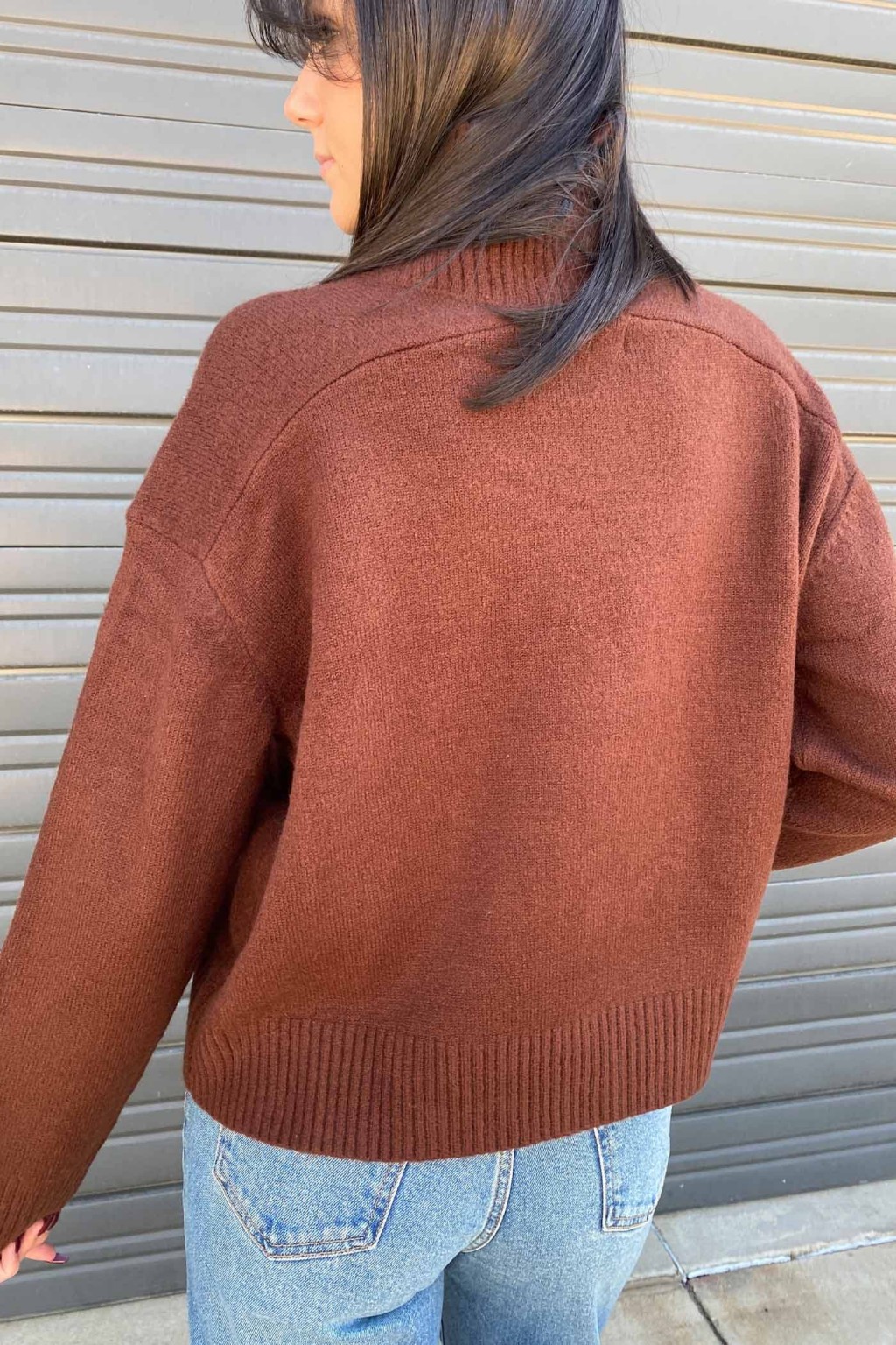 Mock Neck Sweater