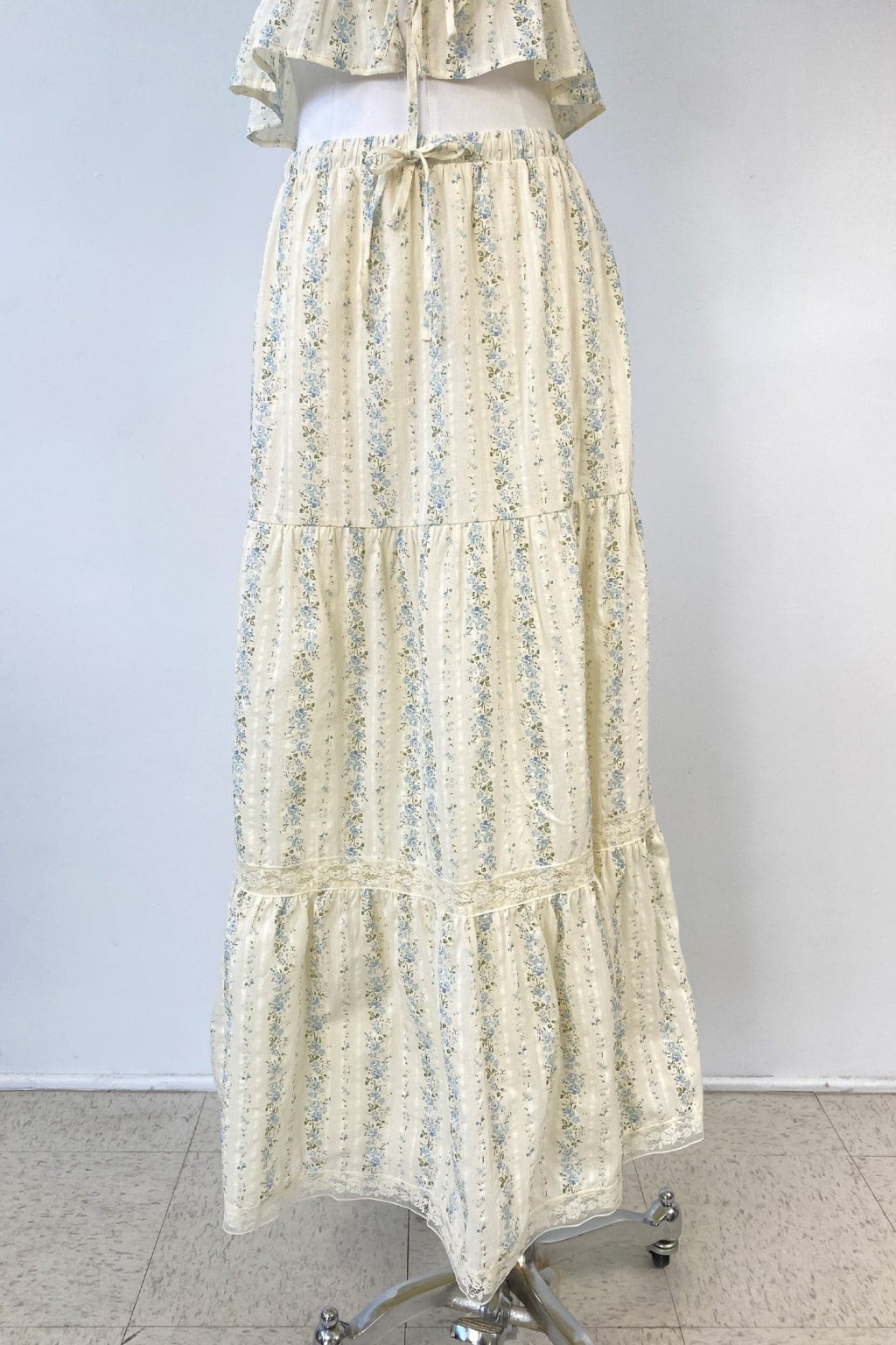 Lacey Tiered Maxi Skirt
