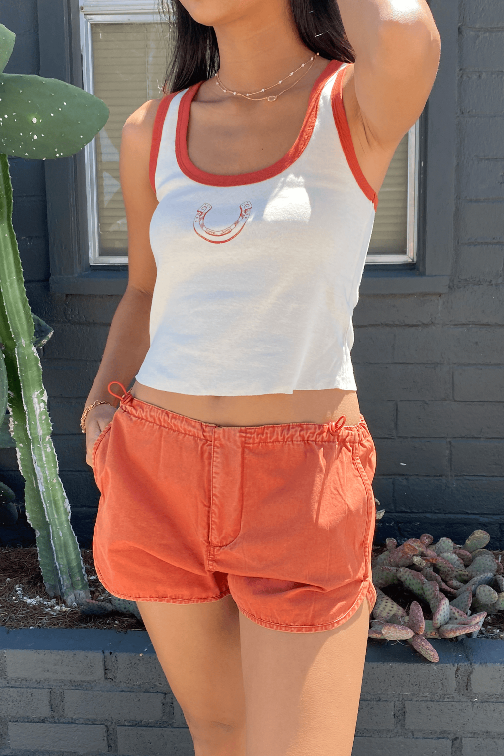 Comfortable Lightweight Jogger Shorts with Elastic Waistband and Side Pockets