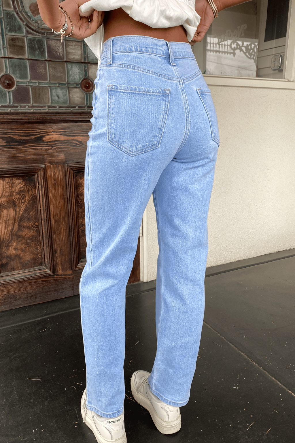 The Hazel Super High Rise Dad Jeans