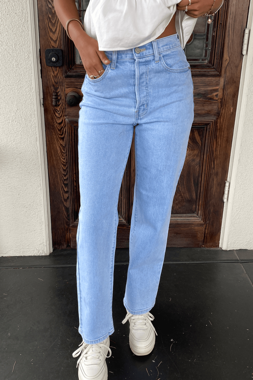 The Hazel Super High Rise Dad Jeans