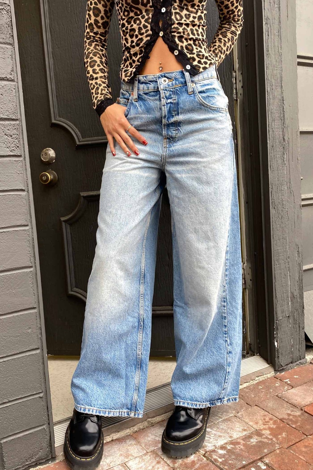 Anika Ultra Wide Leg Jeans