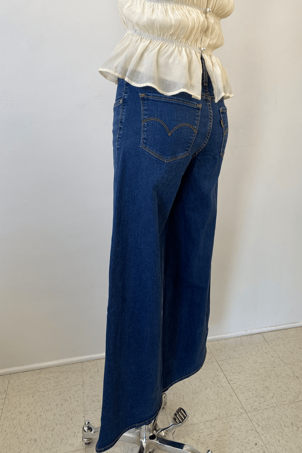 Clever Girl Shaping Wide Leg Jeans
