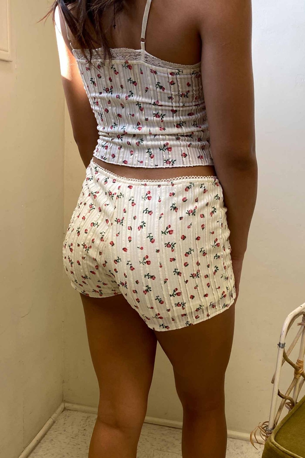 Cozy and Stylish Floral Lounge Shorts Perfect for Relaxing at Home